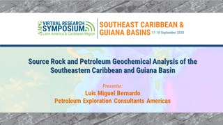 Source Rock and Petroleum Geochemical Analysis of the Southeastern Caribbean and Guiana Basin