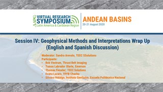 Andes Basin Research Symposium Panel Discussion: Geophysical Methods and Interpretations (English and Spanish Discussion)